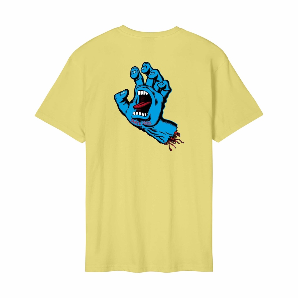 Screaming Hand Chest T-Shirt
