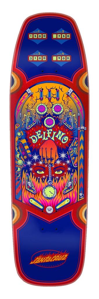Delfino Pinball Pro Shaped 9.14in x 31.50in