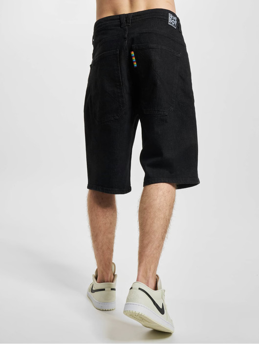 X-TRA BAGGY DENIM SHORTS (25, Washed Blue-81)