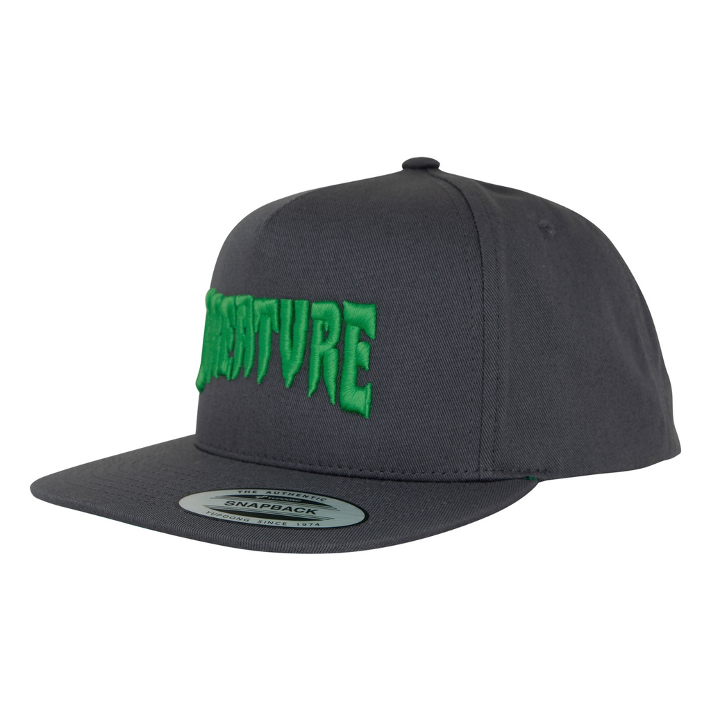 Mono Logo Snapback Structured Hat