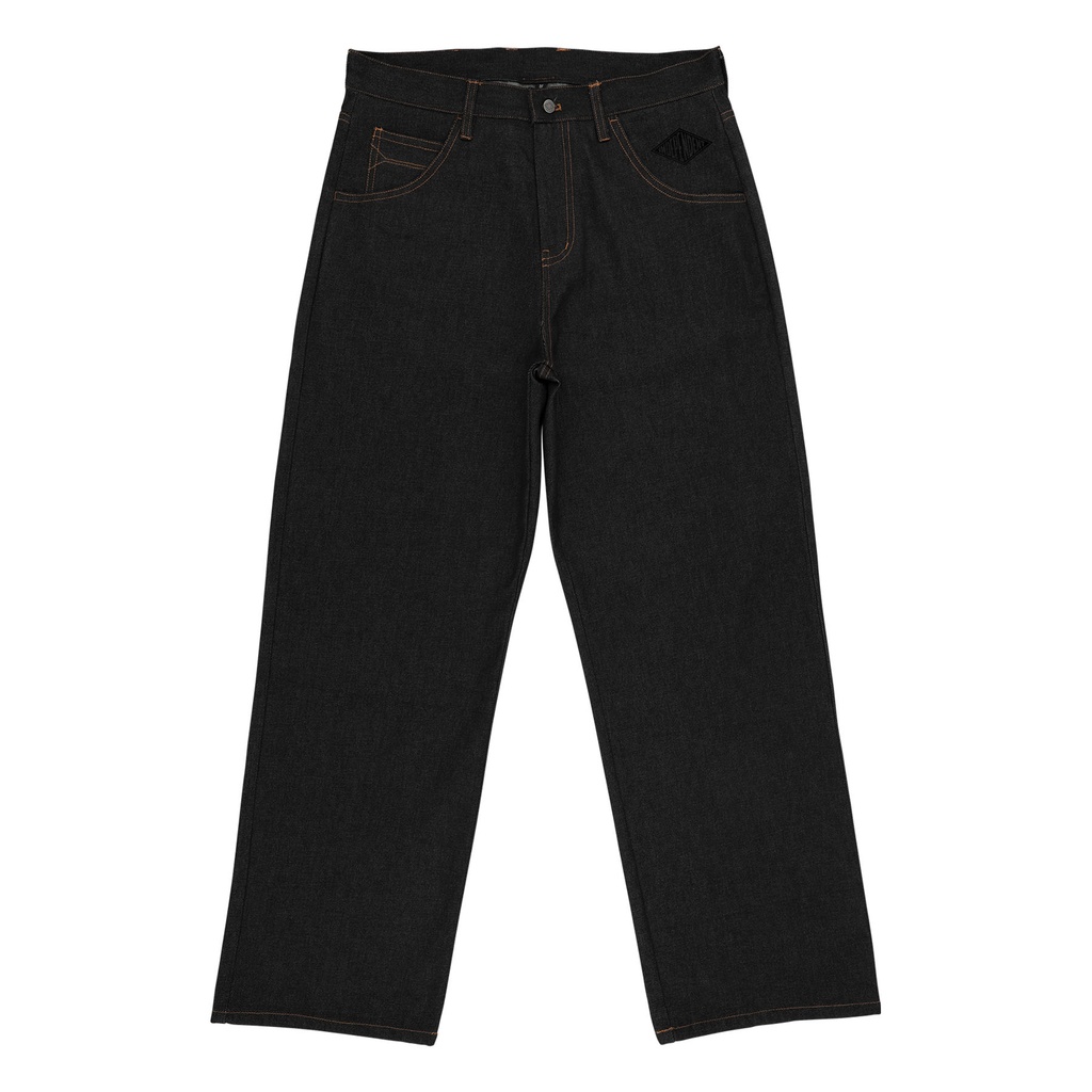 [44643898-162164] Free On The Streets Denim Pants (Black Bottom, 30/S)