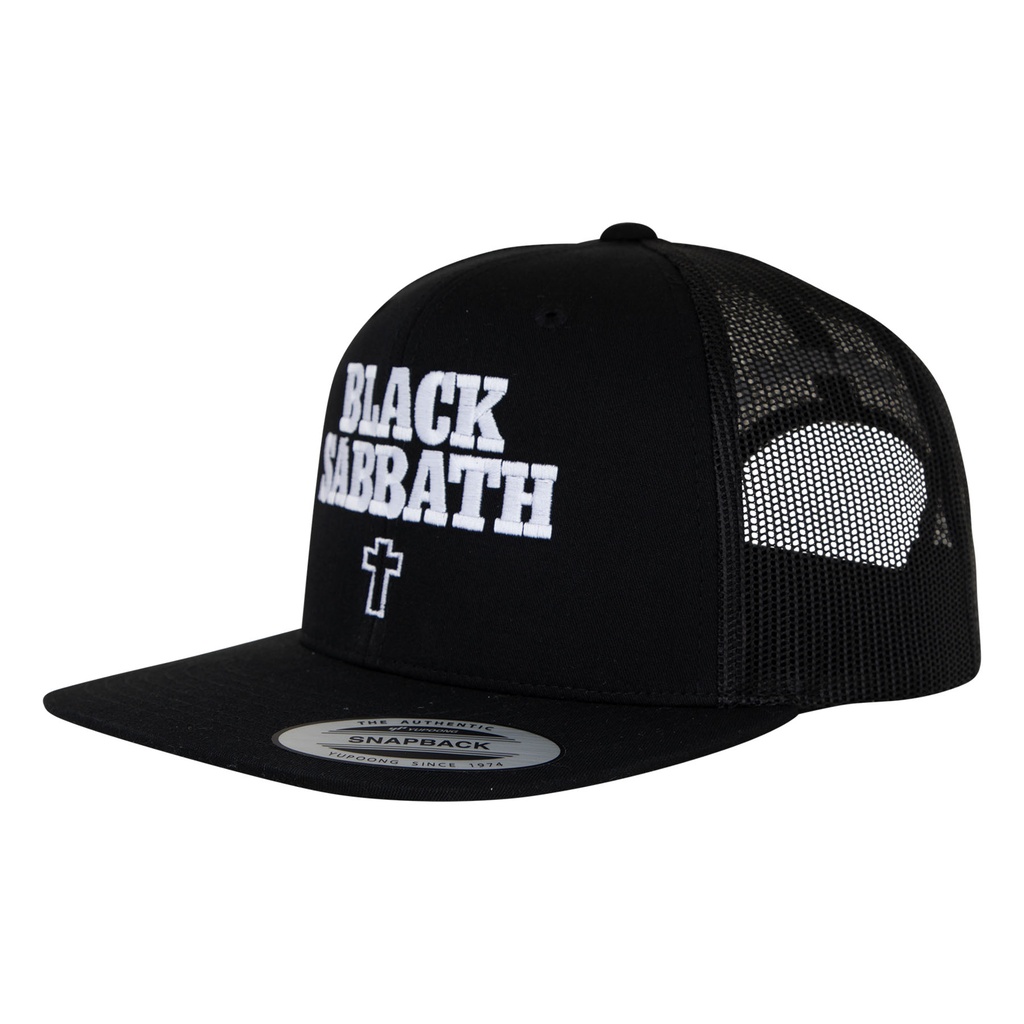 Black Sabbath Snapback Structured Hat