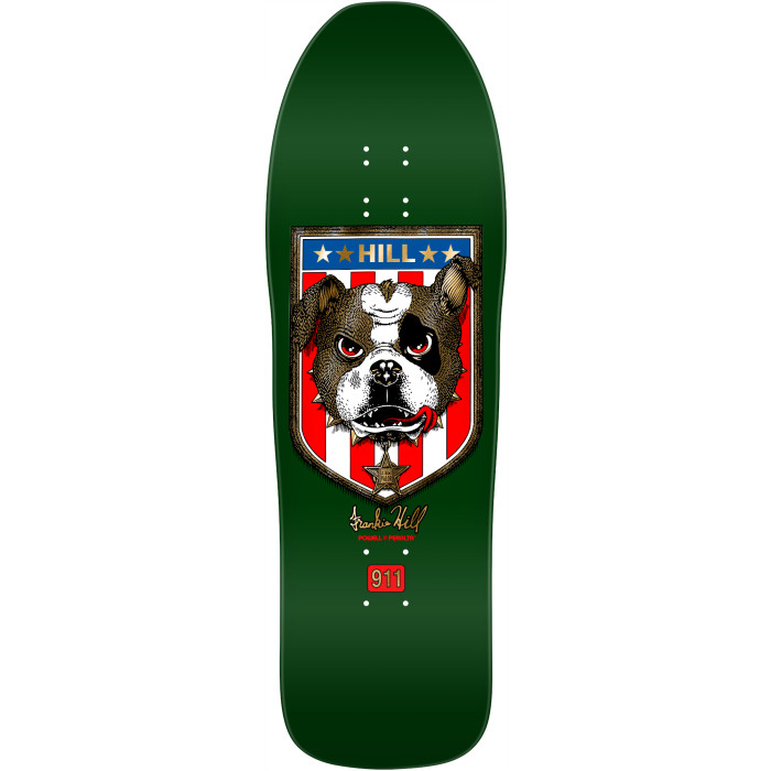 [DCPMFHBD15] FRANKIE HILL BULL DOG "15" 10.0 167 K15 Green/gold Foil