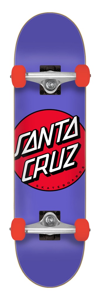 [11117636-165004] Spotlight Dot Mini 7.75in X 30.00in Santa Cruz Skateboard Complete