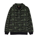 Punk Web Zip Hood