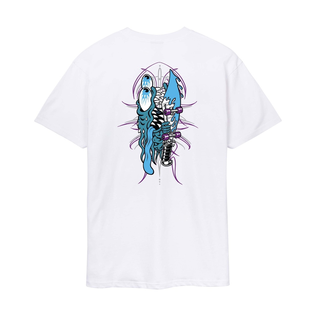 Meek Pinstripe Slasher T-Shirt