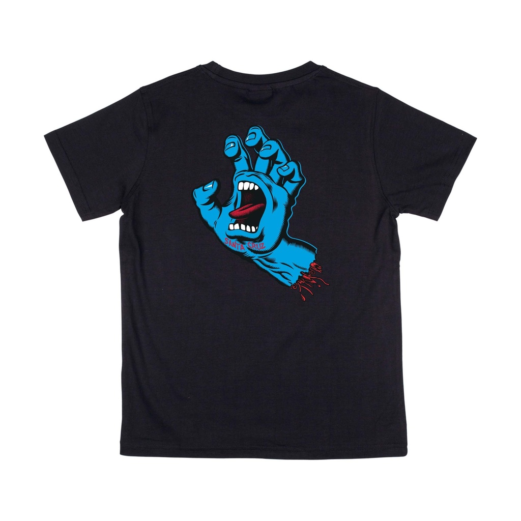 Youth Screaming Hand Chest