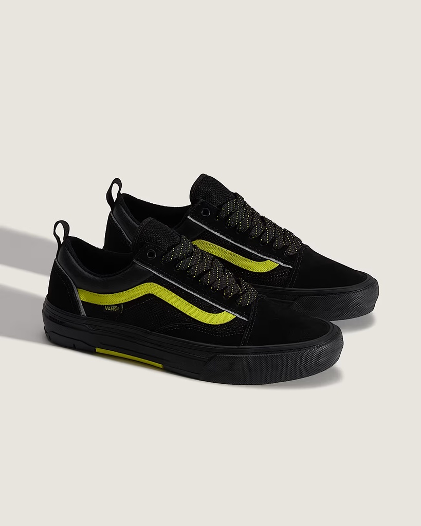 Skate Old Skool Waffle Rflc BLK