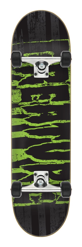 [11117494-161464] Tattered Large 8.25in X 31.5in Creature Skateboard Complete