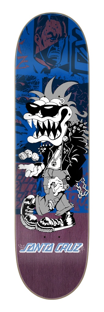 [11117663-167097] Check Gremlin Feelbase 7.75in X 30.25in Santa Cruz Decks