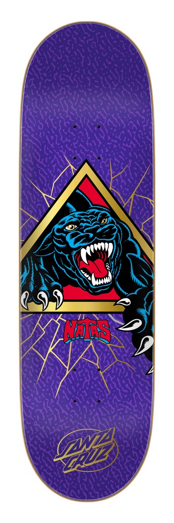 [11117668-167102] Natas Shattered Panther Vx Deck 9.00in X 32.15in Santa Cruz Decks
