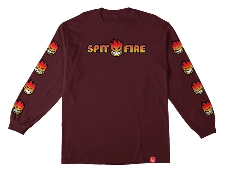 SF OG SPLIT BIGHEAD FADE FILL L/S MRN