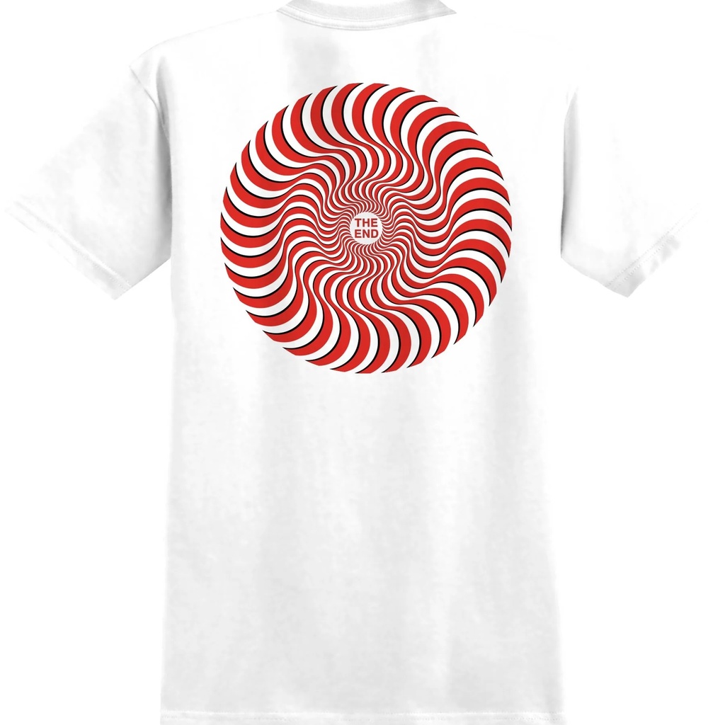 TEE SF CLASSIC SWIRL OVERLAY WHT