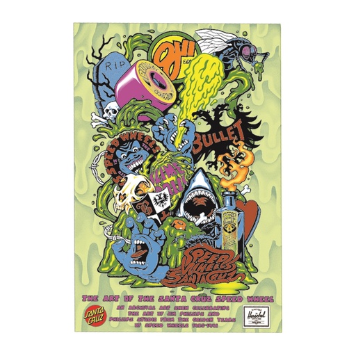 [99992934] THE ART OF SPEED WHEELS POSTER