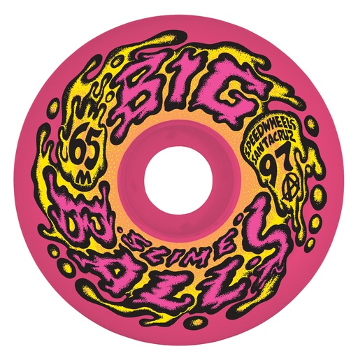 [22223236] 65mm Big Balls Reissue Pink 97A Slime Balls Wheels