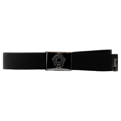 [44643500-bonehead-flame-web-belt-black-unisex-creature-1] BONEHEAD FLAME WEB BELT