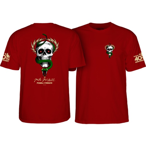 TEE MCGILL SKULL&SNAKE 40TH