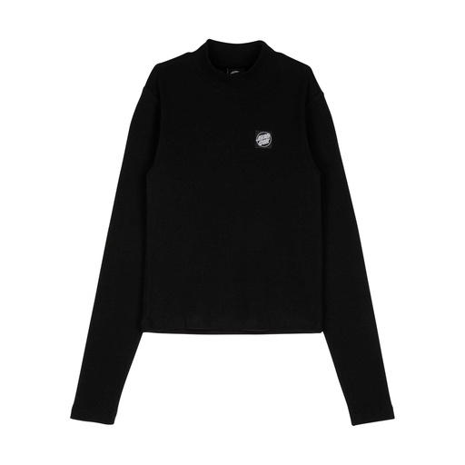 TOP L/S WOMEN OPUS DOT MOCK NECK 