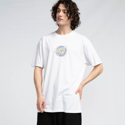 TEE SCRAWL BRICK DOT FRONT 