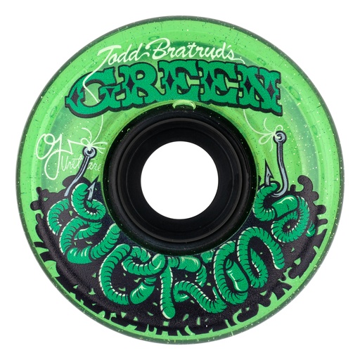[22223315] 60MM GREEN WORMS SUPER JUICE GREEN 78A