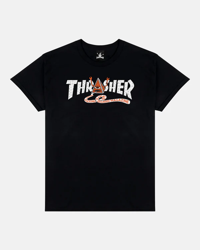 PYRAMID TEE BLK