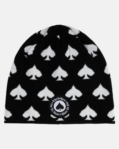 [OATH SKULLY] OATH SKULLY BEANIE BLK