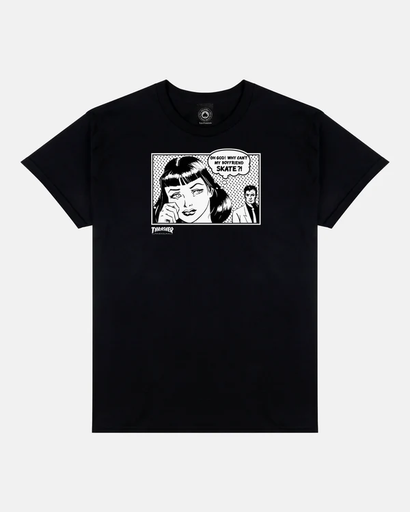 BOYFRIEND TEE BLK