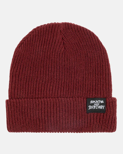 [010202010486] SKATE&DESTROY BEANIE MAR