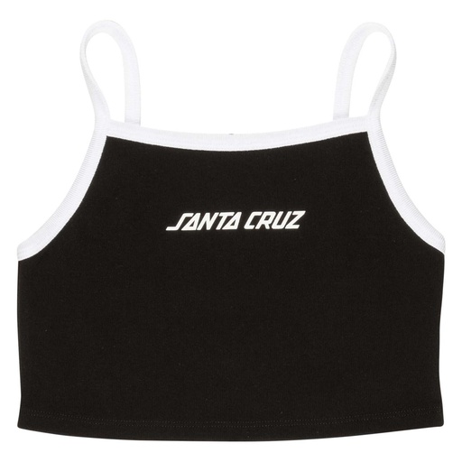 Womens Vest Strip Contrast