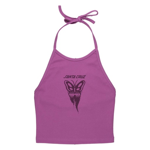 Womens Vest Asp Butterfly Front Halter Top