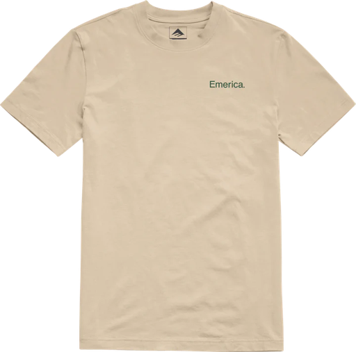 LOCKUP TEE BROWN