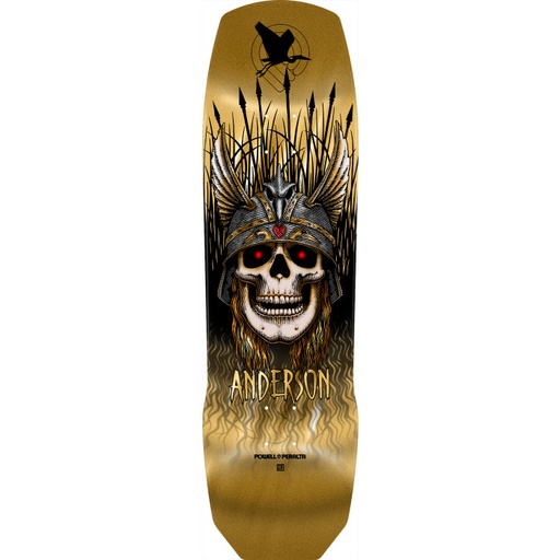 [DCPMPPAACS329021] Andy Anderson • Heron '03' • 9.13" • Gold Foil