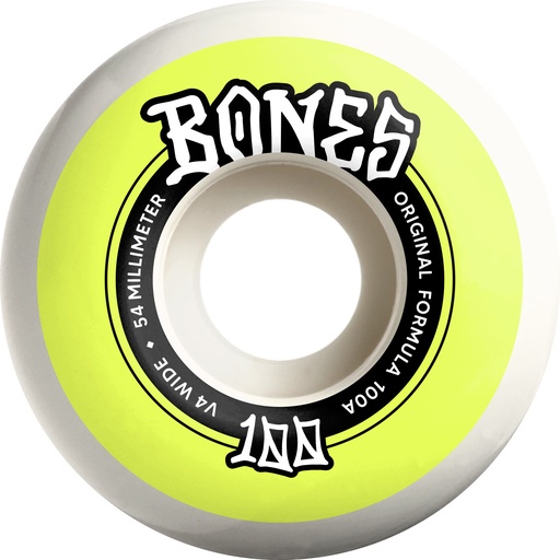 [WSBABWV45400A4] Wides • 54mm • 100A • V4  • White  