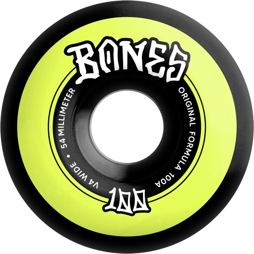 [WSBABWV45400X4] Wides • 54mm • 100A • V4  • Black 