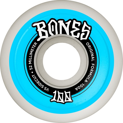 [WSBABSV55200A4] Sidecut • 52mm • 100A • V5 • White