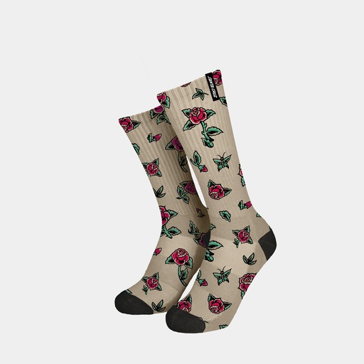 [SCA-SCK-0582] Socks Flash Roses Sock