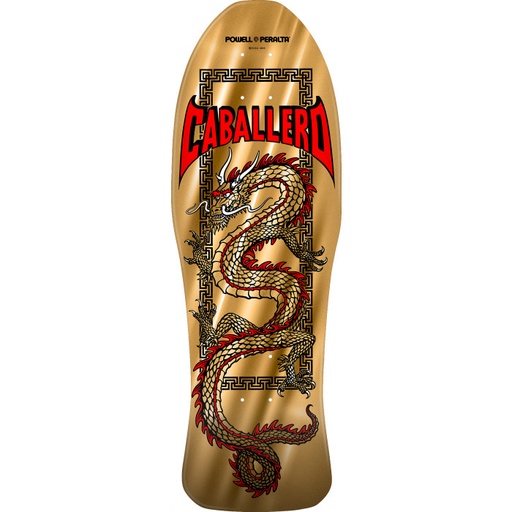 [DCPMSCSCD22] Steve Caballero Street Dragon "22" 9.625 Gold Foil