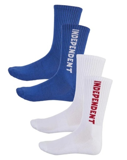 Baseline Mens Independent Crew Socks (P/K OF 2)
