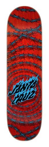 [11117456-161403] Wired Flame Dot 7 Ply Birch 8.25in x 31.8in Santa Cruz Decks