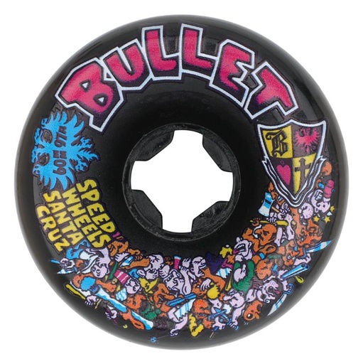 [22223434-161359] 60mm Bullet Riot Vomits Black 97a Slime Balls Wheels