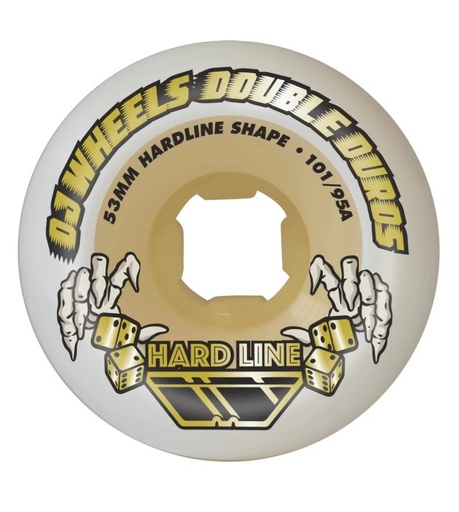 [22223416-159097] 53mm Double Duro Gum Hardline 101a/95a