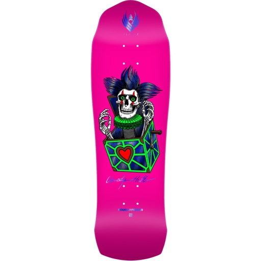 [DCPAFLTCHS310K26] PRO FLIGHT Chris Hiett Skull • 9.5" • Neon Pink