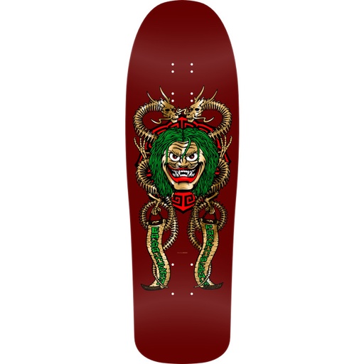 [DCPMSCM02] Powell-Peralta™ Steve Caballero • Mask '02' • 9.75" • Burgandy / Gold Foil  