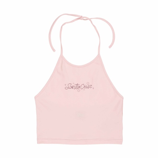 Sun Stamp Strip Halter Top