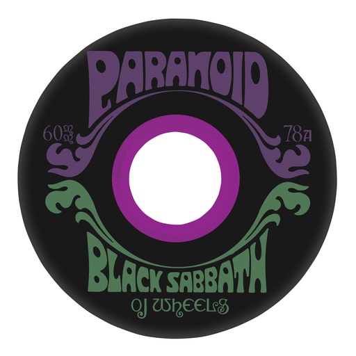 [22223465-163118] 60mm Black Sabbath Paranoid Super Juice Black 78a