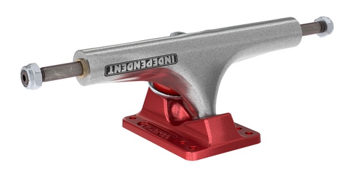 [33132662-165018] 151 Stage 4 Hollow Bar Logo Silver Ano Red Standard Trucks Independent