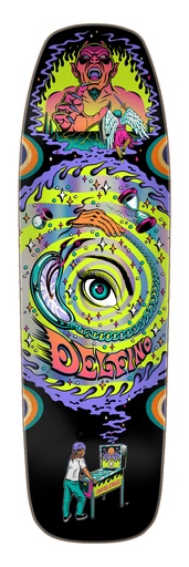 [11117605-164948] Delfino Pinball Vision Pro Shaped 9.14in X 31.50in Santa Cruz Decks