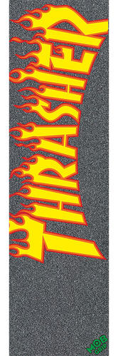 [88481817000] GRIPTAPE THRASHER FLAME 9 X 33    1 SHEET