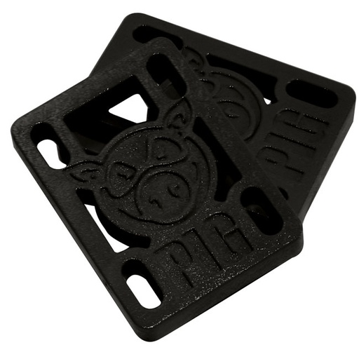 PG PILES HARD RISERS BLACK
