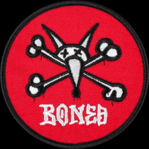 [9PPACC09000] PATCH VATO RAT RED 3,5``